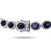 Image 3 : 116.22 ctw Blue Sapphire and 0.26 ctw Diamond Necklace