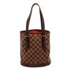 Image 1 : Louis Vuitton Brown Damier Ebene Vintage Marais Bucket Bag