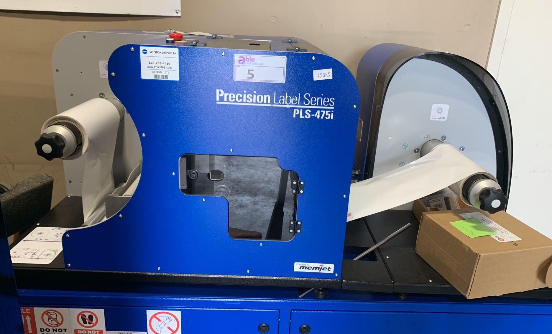 PRECISION LABEL SERIES PLS-475I COMMERCIAL LABEL PRINTER POWERED BY ...