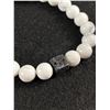 Image 2 : New Howlite Bracelet 8mm