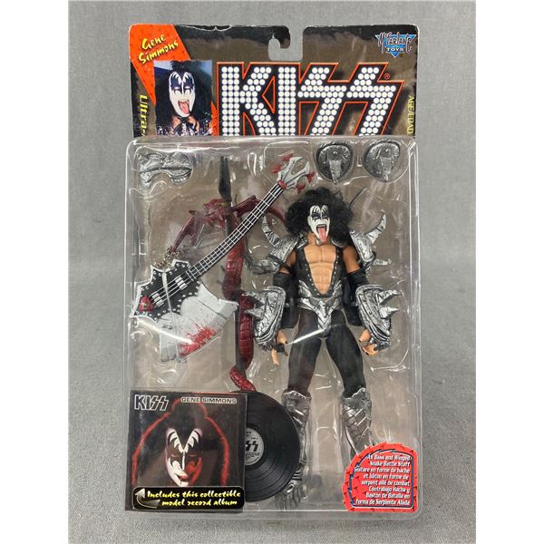 1997 KISS Gene Simons Ultra- Auction Figure Sealed In Original Packaging By McFarlane Toys