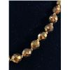 Image 2 : 1940's Rare Gold Plated Crystal Necklace. Approx. 16" L