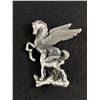 Image 1 : Vintage Signed Pegasus Brooch