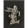 Image 2 : Vintage Signed Pegasus Brooch