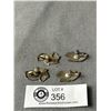 Image 2 : 2 Vintage Pairs Of Sterling Screw On Earrings - Original Patina