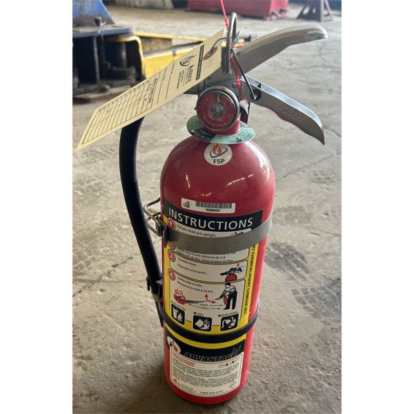 FIRE EXTINGUISHER - POWDER - FULL CHARGE