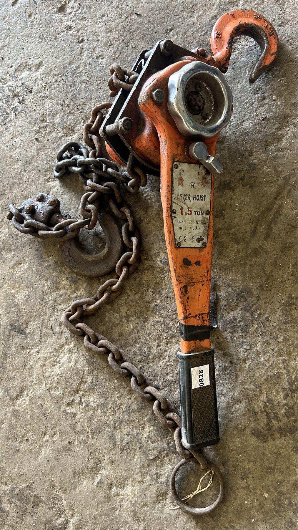 CHAIN FALL - 1.5 TON - Kidd Family Auctions