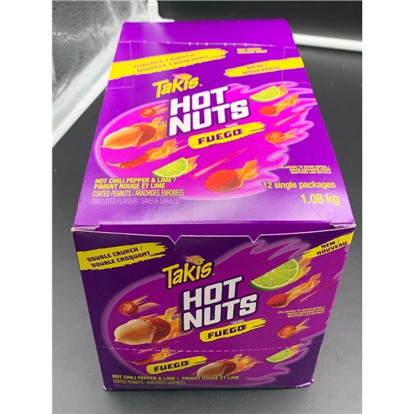 Takis Hot Nuts-Fuego Hot Chili Pepper & Lime (12pks)