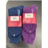 Image 2 : Hot Paws Ladies Thermal Acrylic Blend Socks (2 x 2- Size 6-10)