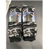 Image 1 : Hot Paws Men's Thermal Acrylic Blend Socks (2 x 2- Size 7-12)