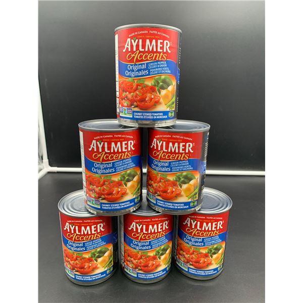 Alymer Accents Original Green Pepper, Celery & Onion Chunky Stewed Tomatoes (6 x 540ml