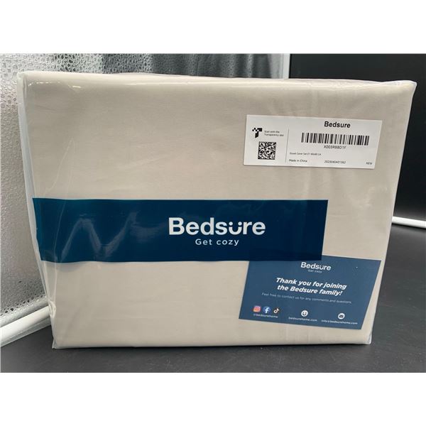 Bedsure Bed Cover Set (90in x 90in) Full/Queen