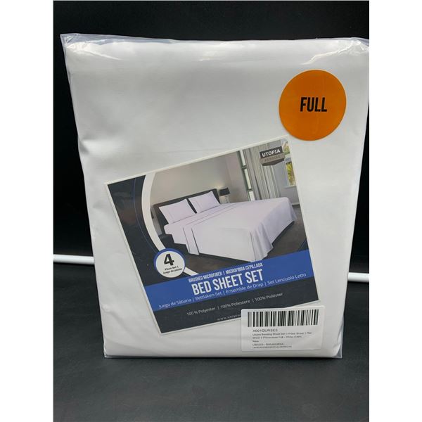 4pc Bed Sheet Set-Full