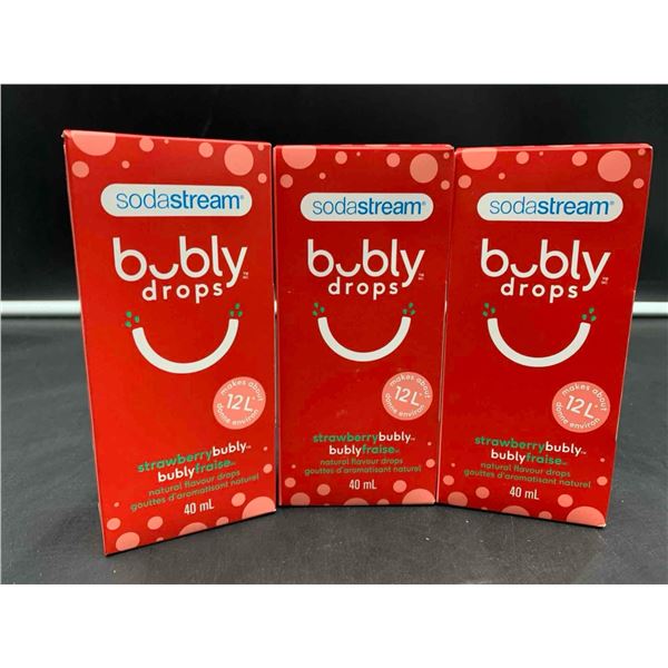 Soda Stream Bubly Drops-Strawberry (3 x 40ml)