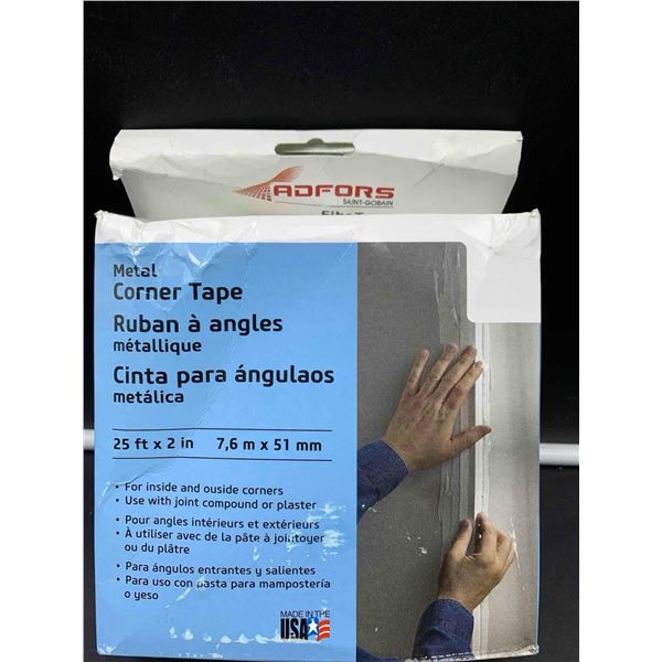 Metal Corner Tape 25ft x 2in