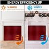Image 1 : Energy Efficiency Up Fireplace Cover (45in x 34in)