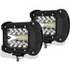 Image 1 : BAOLICY 5 inch 60W LED Lights Bar Driving Pods Work Lights Spot Flood Combo Beam Offroad Waterproof 