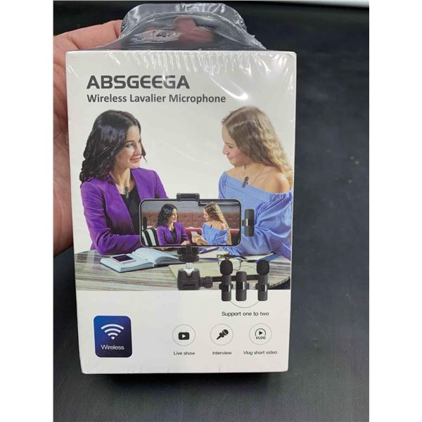 Absgeega Wireless Lavalier Microphone