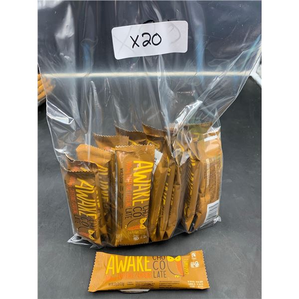 Awake Co Caffeinated Bars (20 x 27g)