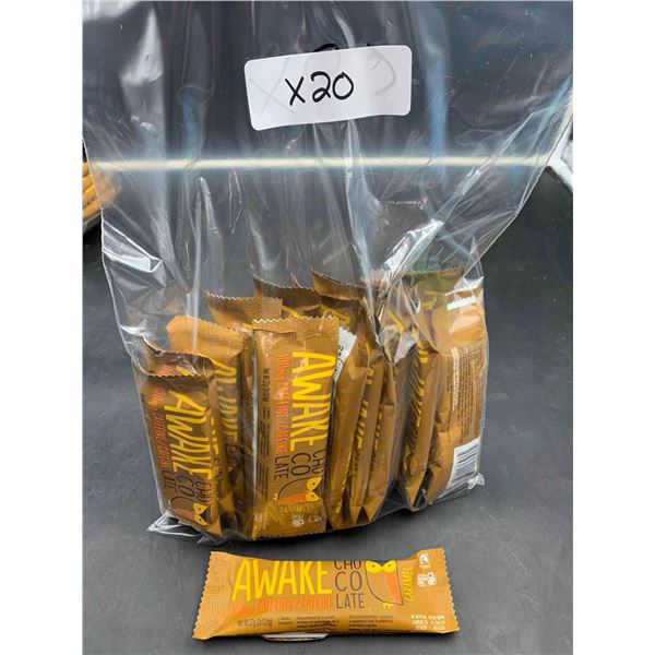 Awake Co Caffeinated Bars (20 x 27g)