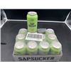 Image 1 : Sap Sucker Lime Organic Sparkling Tree Water (12 x 355ml)