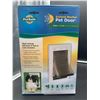 Image 1 : PetSafe Extreme Weather Pet Door Small 1-15lb 5 1/8" x 8 1/4" Flap Opening