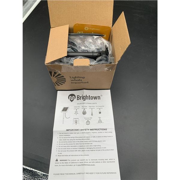 Brightown Solar Fairy String Lights Mini Globe