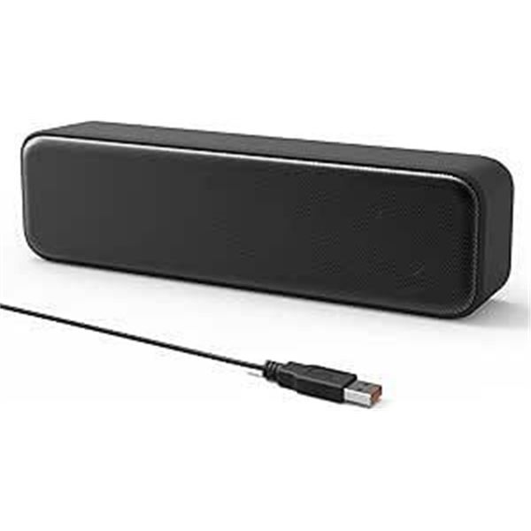 Lielongren USB Computer Speakers for PC, Laptop, Desktop, Small External Speakers with Stereo Loud S