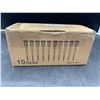 Image 3 : 10 pack Metal SOlar Pathway Stake Lights