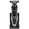 Image 1 : Kurener Electric Shaver Razor Beard Trimmer Rotary Shaver Rotation razor Full body water wash razor 