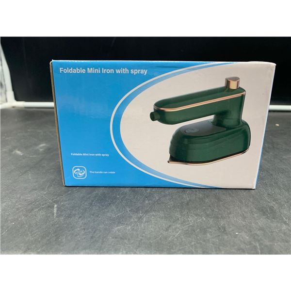 Foldable Mini Iron with Spray
