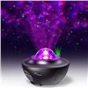 Image 1 : Star Projector, Star Night Lights, 2 in 1 Ocean Wave Projector Star Sky Night Light w/LED Nebula Clo