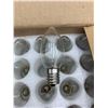 Image 3 : Brightown  Lights 25 Pack C9 Outdoor String Light Christmas Replacement Bulbs, Clear, E17/C9 Base, 7
