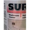 Image 4 : Choicy Sure Vac Washroom Cleaner CASE LOT 6 X 1L