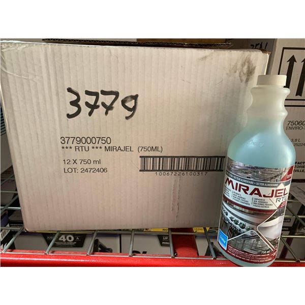 Choicy Mira Jel Industrial  Commercial Kitchen Equipment Cleaner CASE LOT 12 x 750ml