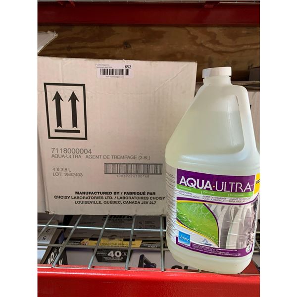 Choicy Aqua Ultra  Industrial Concentrated Dishwashing Pre Soaking Agent Cleaner CASE LOT 4 x 3.8L