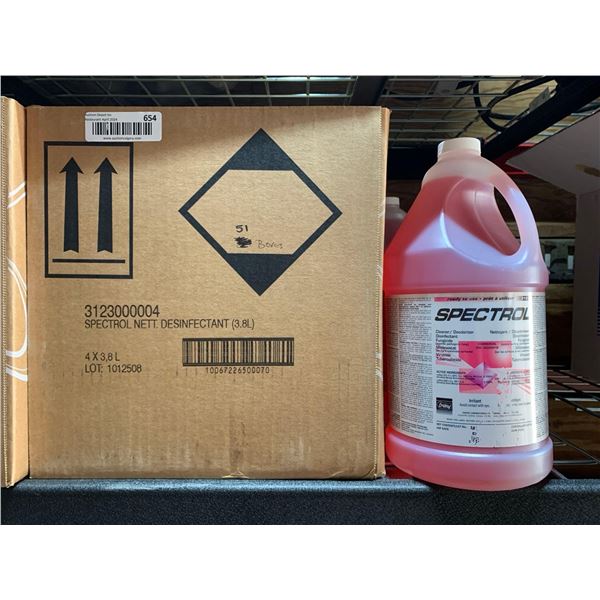 Choicy Specrol Industrial Disinfectant Cleaner/Deodorizer CASE LOT 4 x 3.8L