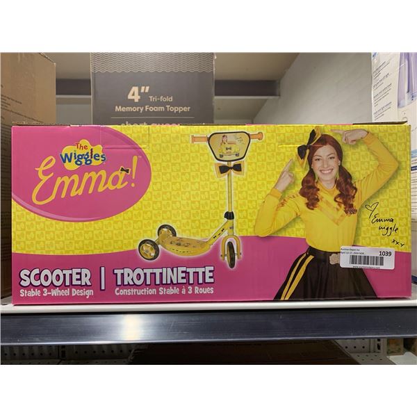 The Wiggles Emma! 3 Wheeled Scooter with Bow