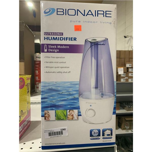 Bionaire Ultrasonic Humidifier