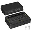 Image 1 : DAIERTEK Fuse Relay Box 12V Automotive 10 Slots Relay Holder 15 Slots ATC/ATO Fuse Holder Universal 