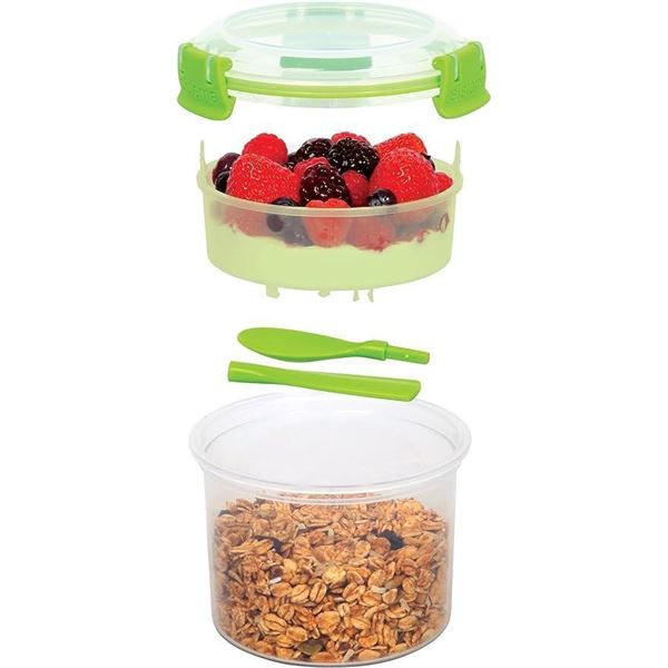 Sistema to Go Collection Breakfast Bowl Food Storage Container, 17.9 oz  x's 6