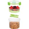 Image 1 : Sistema to Go Collection Breakfast Bowl Food Storage Container, 17.9 oz  x's 6