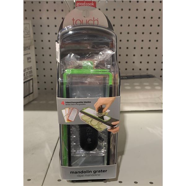 GookCook Touch Mandolin Grater 4 Interchangable Blades