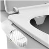 Image 1 : BIEAR Bidet Attachment for Toilet, Ultra-Slim Dual Nozzle Bidet Attachment Adjustable Water Pressure