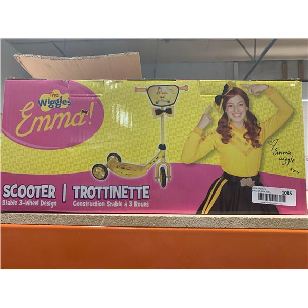 The Wiggles Emma! 3 Wheeled Scooter With Bow