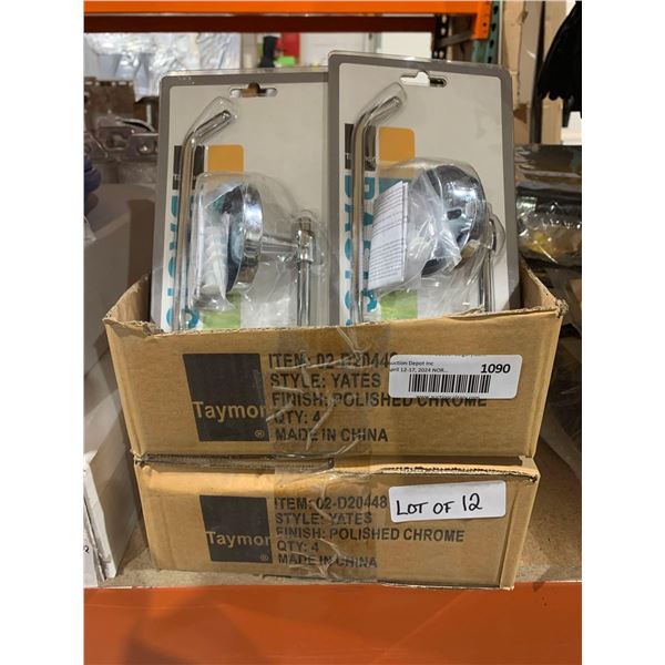 Taymor Basics Toilet Paper Holder Yates Polished Chrome Lot of 12