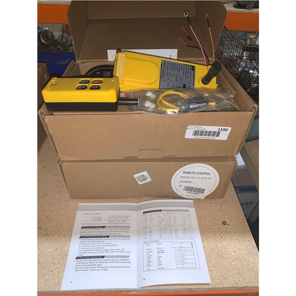 Industrial Crane Remoter Control F21 E1B 2S Lot of 2