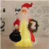 Image 1 : Universal Wheel Santa Claus Electric Music Lights Santa Claus Light Up