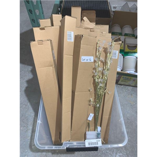 2 Foot  Warm White LED Tree Twigs Battery Powered Lot of 16