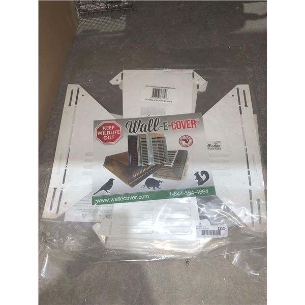 Wall-E-Cover Deep Dryer Vent Cover Fits Over 3" & 4" Slanted Vents